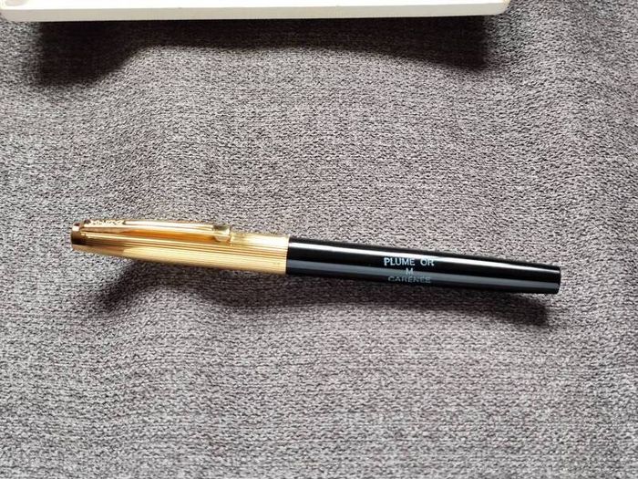 Vintage 1960s Waterman Flash 18K Gold M Nib Fountain Pen - New Old Stock (Unused)