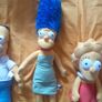 the simpsons plushie set Image 3