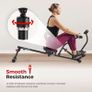 Compact Adjustable Rowing Machine, Cardio Exercise Equipment with 12 Levels of Resistance for Complete Body Workouts Image 4