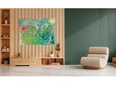 LARGE ORIGINAL ART Original Abstract Landscape