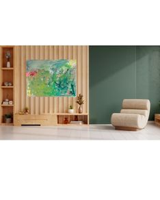 LARGE ORIGINAL ART Original Abstract Landscape