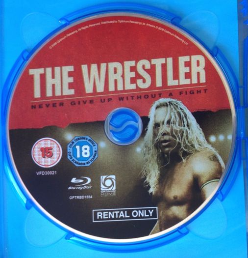 The Wrestler (Darren Aronofsky Film) [2008] Mickey Rourke, Marisa Tomei & Evan Rachel Wood [Blu-ray Movie]