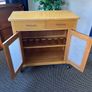 Solid Oak Storage Unit Image 2