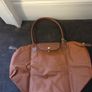 Longchamp Le Pliage Tote  Cognac Brown L Image 10