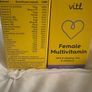 Vitl female multivitamin x2 Image 3