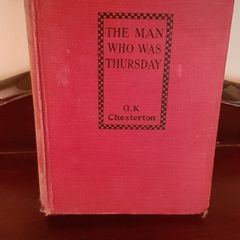 gk chesterton the man who was thursday. first edition