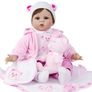 Reborn Dolls 22 inch 55cm Realistic Baby Dolls Soft Silicone vinyl that Looks Real Reborn Baby Dolls Girls Real life Newborn Baby Toys (FREE POSTAGE) Image 2
