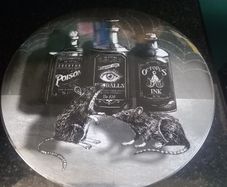 Black Apothecary Gothic Cake Stand