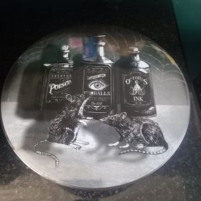 Black Apothecary Gothic Cake Stand