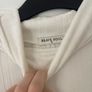 Brave Soul long sleeve polo neck top size S cream Image 2