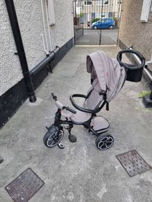 Q Play Prime 6 in 1 Trike Grey
