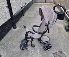 Q Play Prime 6 in 1 Trike Grey