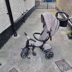 Q Play Prime 6 in 1 Trike Grey