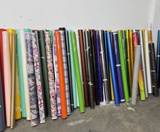Clearance Sale of Car Wrap, Interior Wrap, Window Films Rolls
