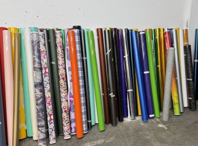 Clearance Sale of Car Wrap, Interior Wrap, Window Films Rolls