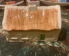 quiet man Belleek candle holder free postage