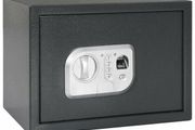 Digital Safe with Lock Dark grey 35 x 25 x 25 cm Steel