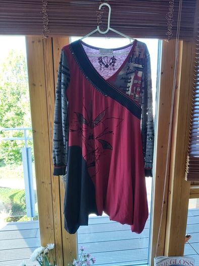 DECA De vous a nous French Designer Dress Sz Large 12-14