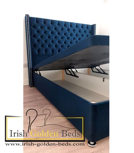 ottoman lift up bed frame and headboard