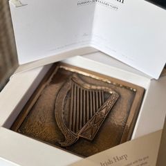 wall plaque wild goose harp