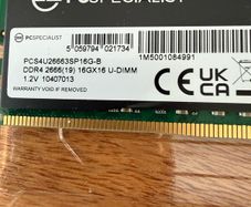 PCspecialist DDR4 2666 (19) 16gb, Timetec DDR4 2666 16 gb