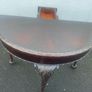 Antique mahogany games table Image 4