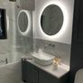 Vanity unit with white stone top Image 5