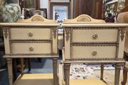 Pair of Upcycled Bedside Lockers
