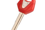 Replacement Key for Yamaha Motorcycles YH35 (Red)