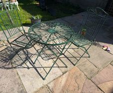 Wrought Iron Table And Chairs