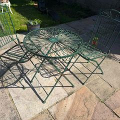 Wrought Iron Table And Chairs