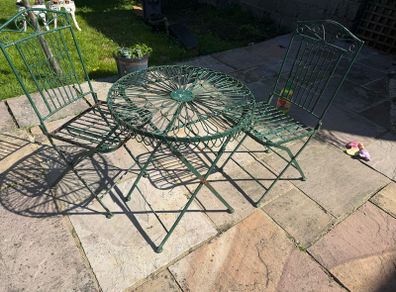 Wrought Iron Table And Chairs