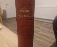 1850 Antique Book The Pictorial Gallery of English Race Horses 90 Engravings