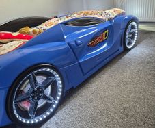 Kids car bed