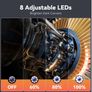 Endoscopic Camera with Light,Endoscopic Inspection Camera,Borescope Camera,4.3-inch IPS Screen,IP67,8 LEDs, Image 7