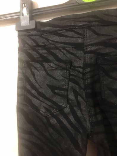 NEXT zebra print jeans (age 6)