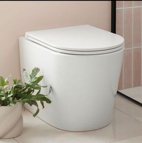 Brand New VADO Cameo Back to Wall Toilet and Soft Close Seat