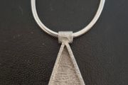 Sterling Silver &amp; 9ct Gold Pendant