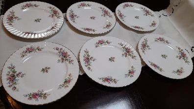 Royal Albert "Moss Roses " dinner  plates