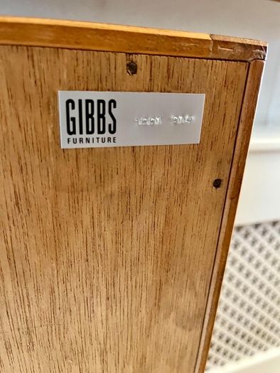 Gibbs mid century bookcase