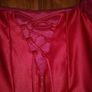 Red sleeveless evening dress Size 10 Image 2
