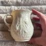 Vintage Belleek Serenity Cream & Sugar Set - Gold Trim Fine Parian China Image 5
