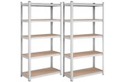 Set of 2 Heavy Duty Storage Racks
