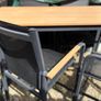 Garden table and stools Image 2