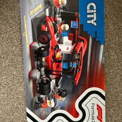 LEGO City F1 Pit Stop Scene 60443 Brand New