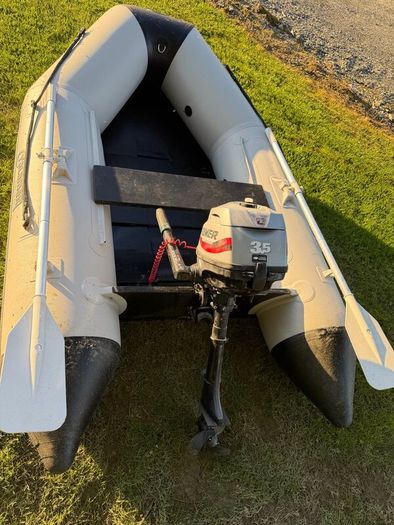 2.5m Boat tender with Mariner 3.5hp engine