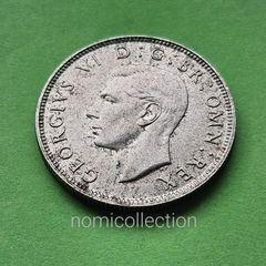 United Kingdom 1937 year Silver Florin.