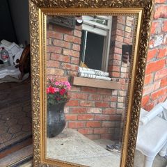 Large Ornate Gold Framed Mirror NEED GONE ASAP