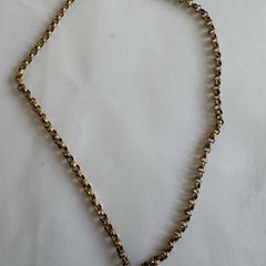 9k gold T bar chain / necklace