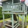 Kids Playhouse, swing,slide,climbing wall & picnic bench Image 3
